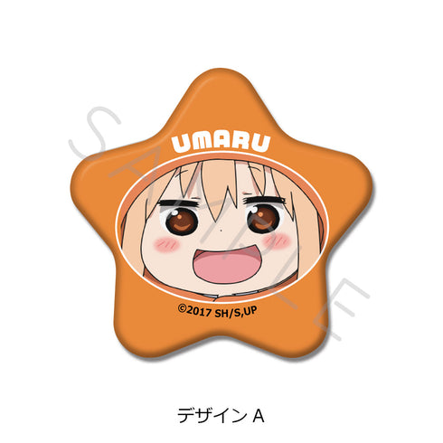 『干物妹!うまるちゃんR』星型缶バッジ デザインA